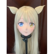 (AL12) Customize Character ‘Coconut‘ Female/Girl Resin Half/ Full Head With Lock Cosplay Japanese Anime Game Role Kigurumi Mask